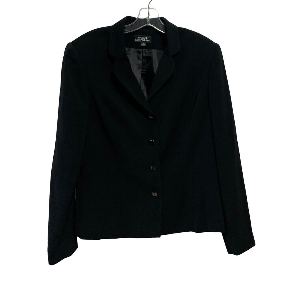Giorgio Sant' Angelo women's Black blazer SZ/12